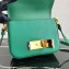 Prada Emblème Saffiano Leather Shoulder Bag 1BD217 Green 2020