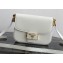 Prada Emblème Saffiano Leather Shoulder Bag 1BD217 White 2020
