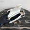 Prada Emblème Saffiano Leather Shoulder Bag 1BD217 White 2020
