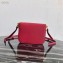 Prada Emblème Saffiano Leather Shoulder Bag 1BD217 Red 2020