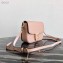 Prada Emblème Saffiano Leather Shoulder Bag 1BD217 Nude Pink 2020