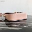 Prada Emblème Saffiano Leather Shoulder Bag 1BD217 Nude Pink 2020