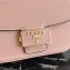 Prada Emblème Saffiano Leather Shoulder Bag 1BD217 Nude Pink 2020