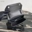 Prada Stitched Leather Small Spectrum Shoulder Bag 1BD233 Black 2020