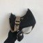 Prada Re-Edition 2005 Nylon Shoulder Hobo Bag 1BH204 Black/Camel 2020