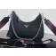 Prada Re-Edition 2005 Nylon Shoulder Hobo Bag 1BH204 Black/Purple 2020