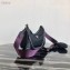 Prada Re-Edition 2005 Nylon Shoulder Hobo Bag 1BH204 Black/Purple 2020