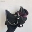 Prada Re-Edition 2005 Nylon Shoulder Hobo Bag 1BH204 Black/Purple 2020
