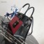 Prada Esplanade Saffiano and Calf Leather Bag 1BA046 Black/Red