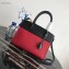 Prada Esplanade Saffiano and Calf Leather Bag 1BA046 Black/Red