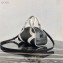 Prada Leather Bowling Bag 1BB071 Black/White 2020