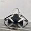 Prada Leather Bowling Bag 1BB071 Black/White 2020
