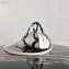 Prada Leather Bowling Bag 1BB071 White/Black 2020