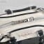 Prada Leather Bowling Bag 1BB071 White/Black 2020