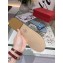 Valentino VLOGO Flat Calfskin Slide Sandals Baby Blue 2020