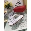 Valentino VLOGO Flat Calfskin Slide Sandals White 2020