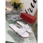Valentino VLOGO Flat Calfskin Slide Sandals White 2020