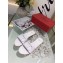Valentino VLOGO Flat Calfskin Slide Sandals White 2020