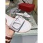Valentino VLOGO Flat Calfskin Slide Sandals White 2020