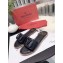 Valentino VLOGO Flat Calfskin Slide Sandals Black 2020