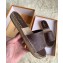 Louis Vuitton Monogram Leopard Print Espadrilles Slipper Sandals Coffee 2020