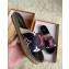 Louis Vuitton Monogram Espadrilles Slipper Sandals Black/Multicolor 2020