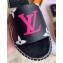 Louis Vuitton Monogram Espadrilles Slipper Sandals Black/Multicolor 2020