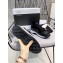 Chanel Velvet Calfskin Sneakers G35617 Black 01 2020