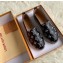 Louis Vuitton Monogram Espadrilles Black/Silver Logo 2020
