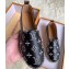 Louis Vuitton Monogram Espadrilles Black/Silver Logo 2020