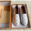 Louis Vuitton Monogram Espadrilles White/Silver Logo 2020