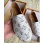 Louis Vuitton Monogram Espadrilles White/Silver Logo 2020