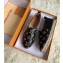 Louis Vuitton Monogram Espadrilles Black/Gold Logo 2020