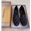 Louis Vuitton Monogram Denim Starboard Flat Espadrilles Black 2020