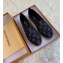 Louis Vuitton Monogram Denim Starboard Flat Espadrilles Black 2020