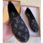 Louis Vuitton Monogram Denim Starboard Flat Espadrilles Black 2020