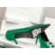Balenciaga Heel Strassed BB Logo Satin Pumps Green 2020