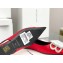 Balenciaga Strassed BB Logo Satin Slingback Flat Ballerinas Red 2020