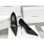 Balenciaga Heel 8cm Satin Pumps Black 2020
