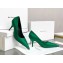 Balenciaga Heel 8cm Satin Pumps Green 2020