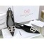 Balenciaga Strassed BB Logo Velvet Slingback Flat Ballerinas Black 2020