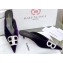 Balenciaga Heel Strassed BB Logo Velvet Mules Pumps Purple 2020