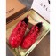 Burberry Nylon and Suede Arthur Sneakers Red 2020