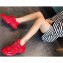 Burberry Nylon and Suede Arthur Sneakers Red 2020