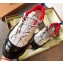Burberry Nylon and Suede Arthur Sneakers Light Gray/Black 2020