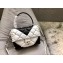 Valentino Candystud Medium Top Handle Bag 0055 V Inlay Black/White