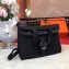 Hermes Halzan Tote Bag in Original Togo Leather Black