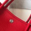 Hermes Calfskin Garden Party 30/36 Bag Red