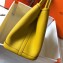 Hermes Calfskin Garden Party 30/36 Bag Yellow