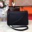 Hermes Halzan Tote Bag in Original Togo Leather Black